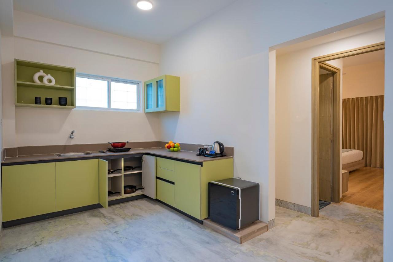 העיר בנגלור Nest By Rivido Apart Hotel, Bannerghatta Road מראה חיצוני תמונה